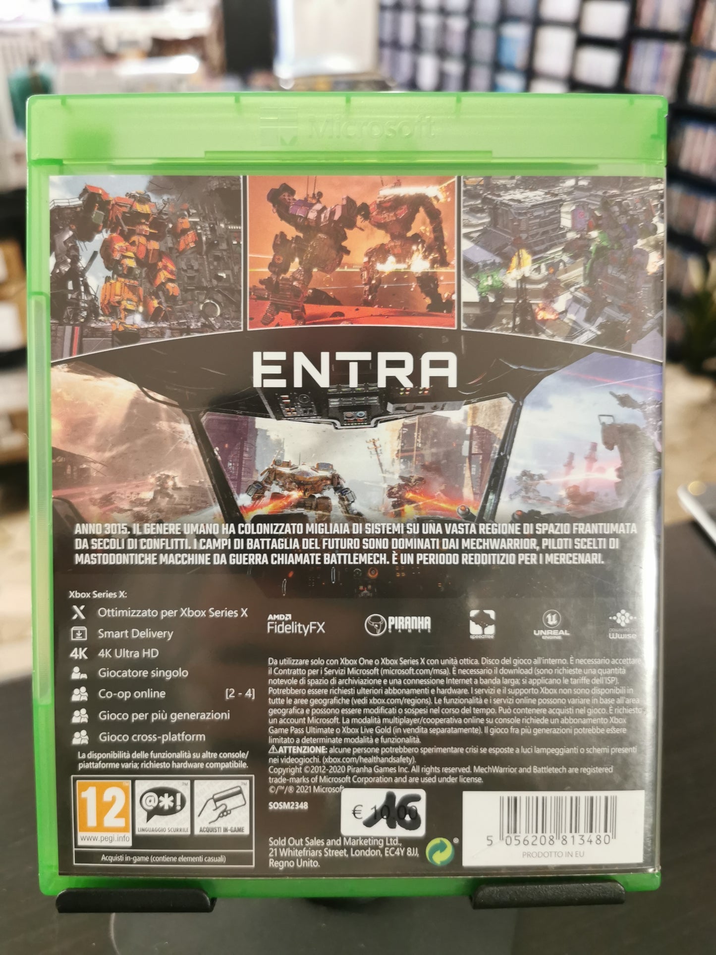 MechWarrior 5: Mercenaries (Xbox Series X e Xbox One)