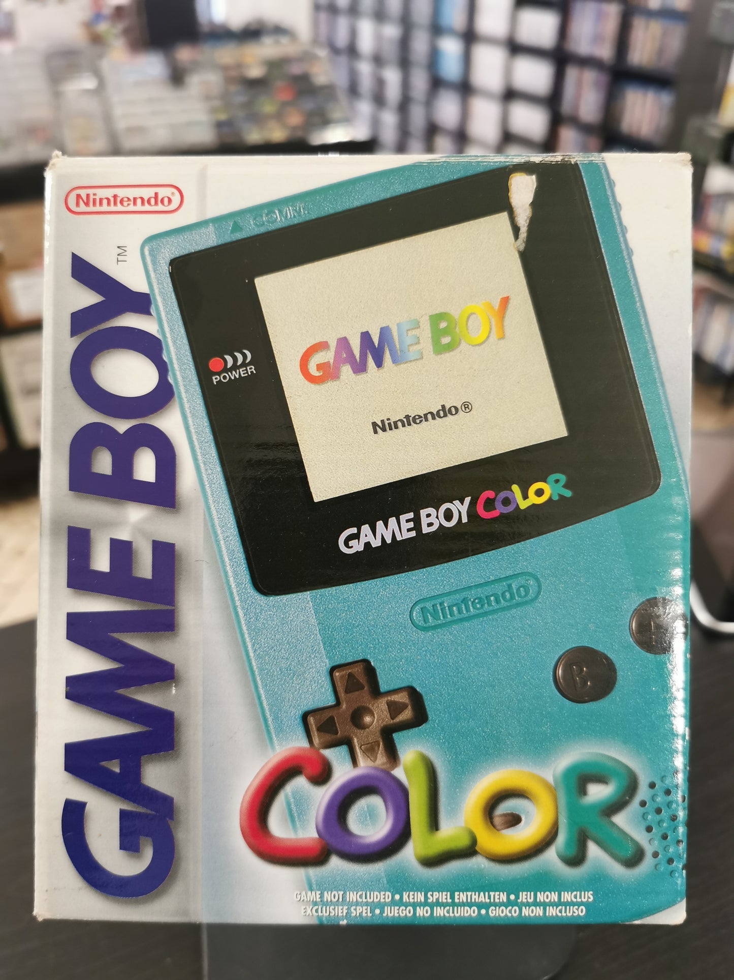 Game Boy Color - versione turchese (Console)