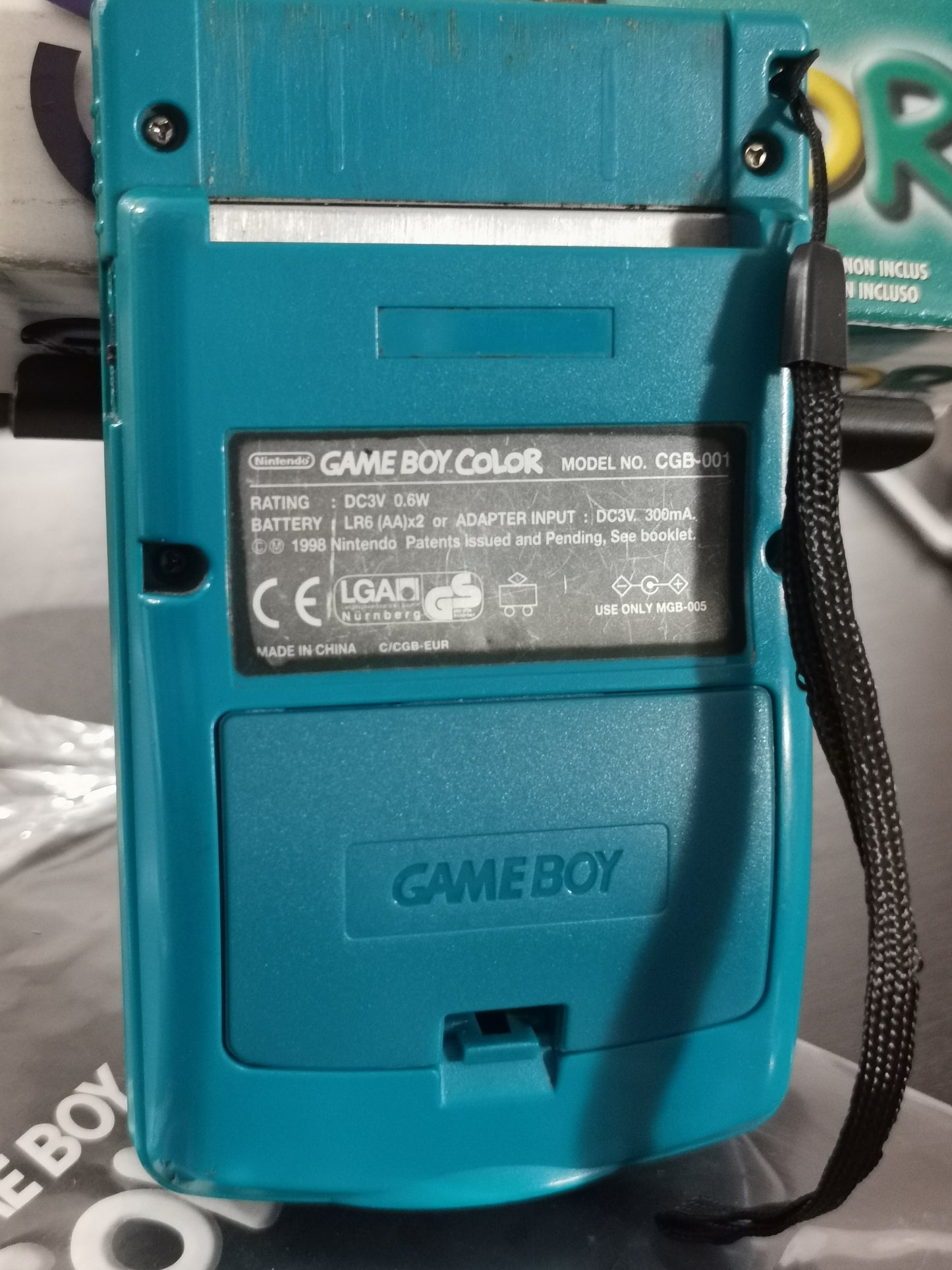 Game Boy Color - versione turchese (Console)