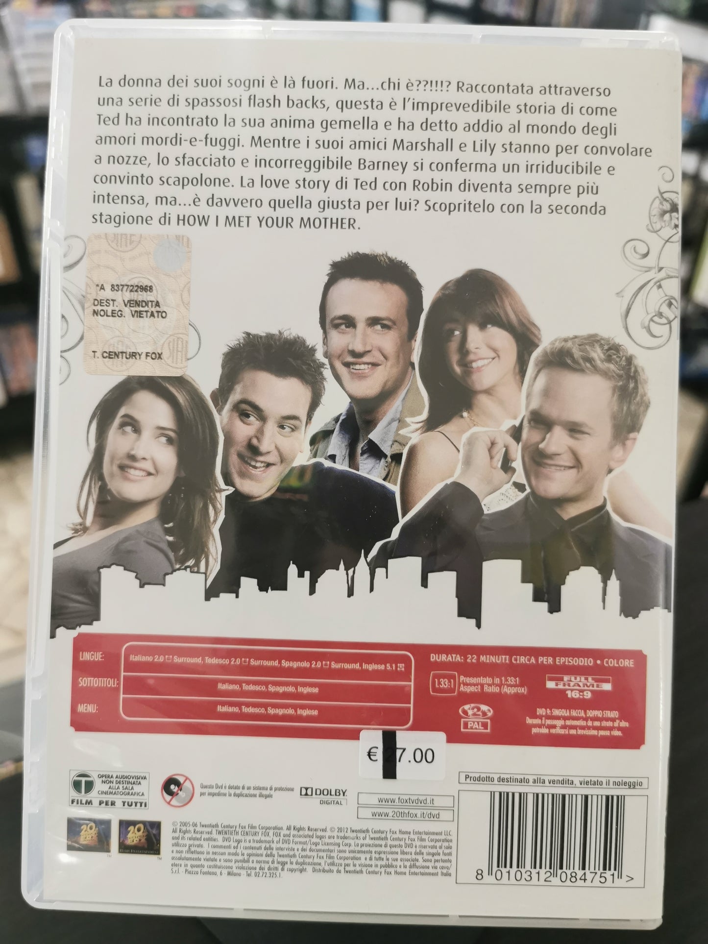 How I Met Your Mother – Stagione 2 (DVD)