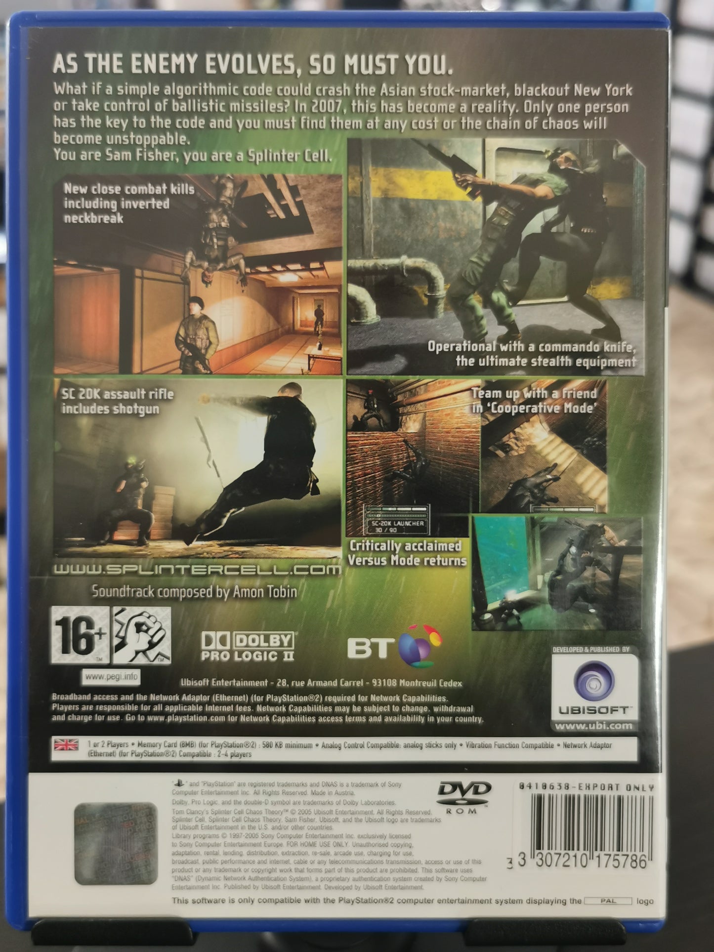 Tom Clancy’s Splinter Cell: Chaos Theory (PS2) - ENG