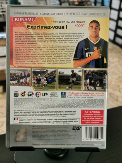 Pro Evolution Soccer 6 (PS2) - Platinum FRA