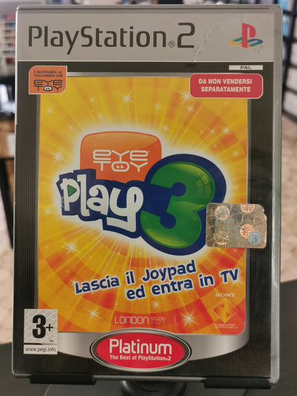 EyeToy: Play 3 (PS2) - Platinum