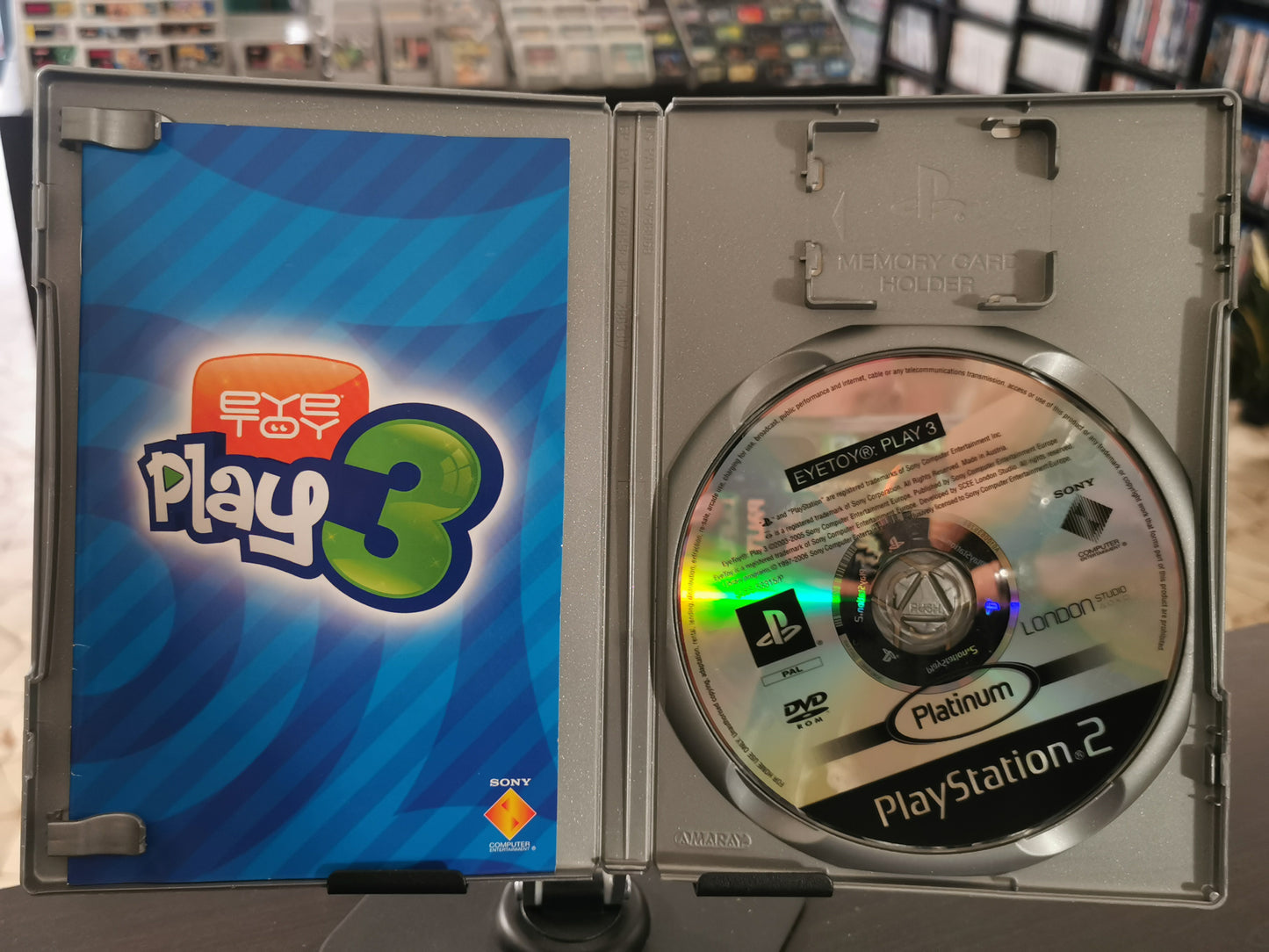 EyeToy: Play 3 (PS2) - Platinum