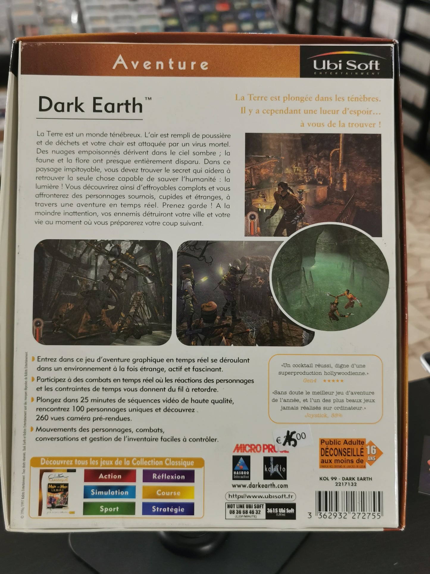 Dark Earth (PC) - Ed. Francese