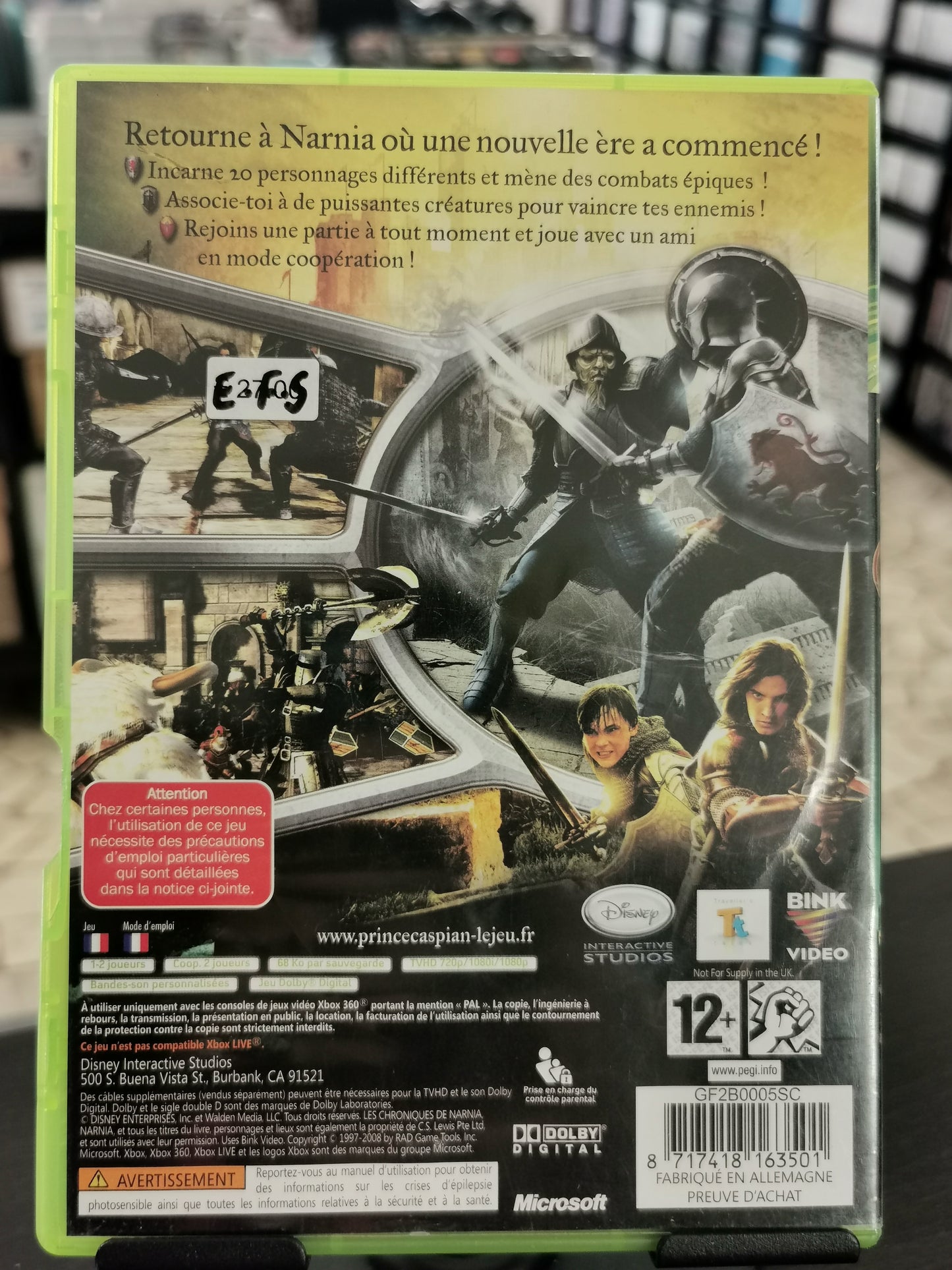 Le Cronache di Narnia: Il Principe Caspian (Xbox 360) - FRA