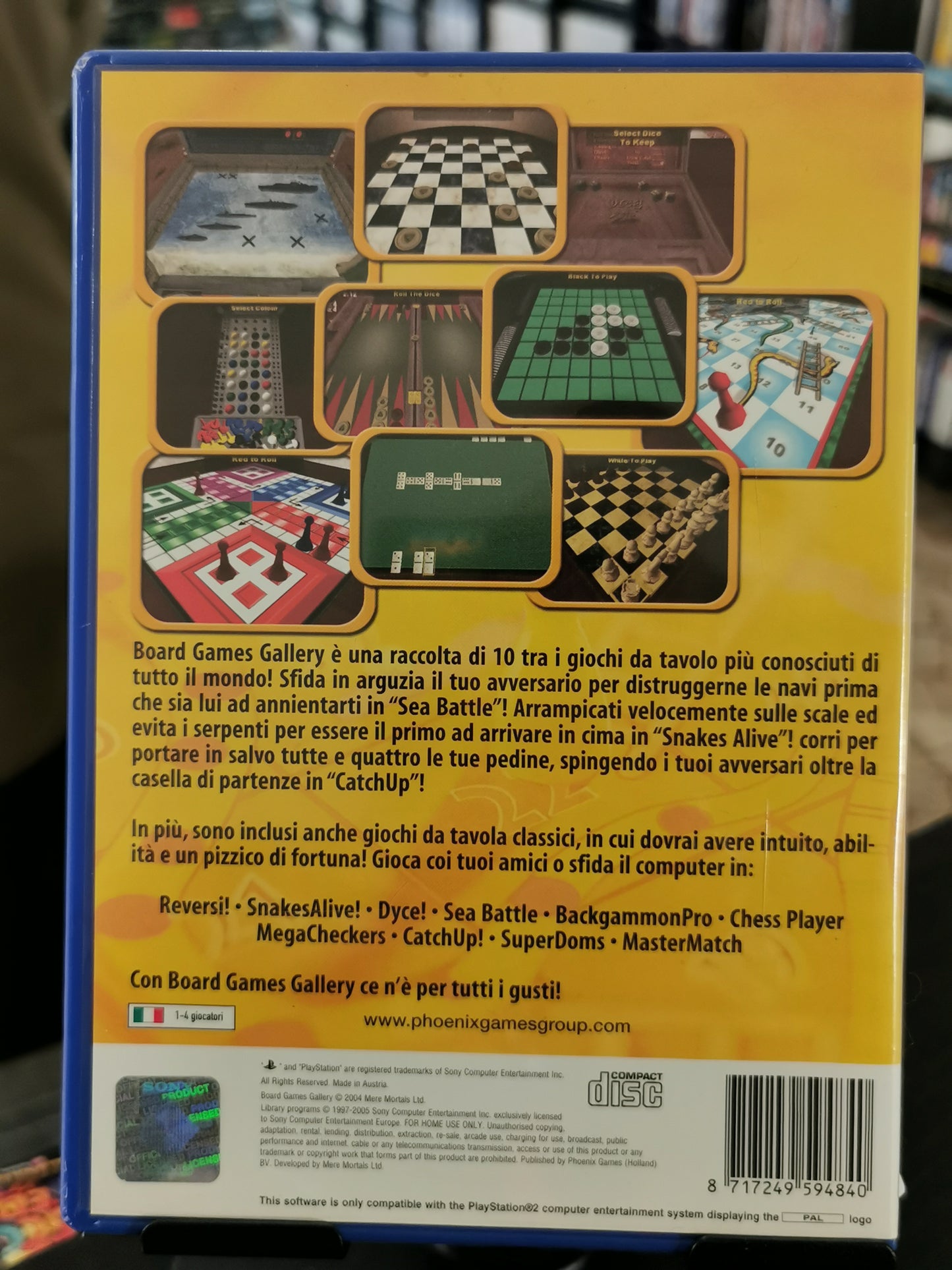 Board Games Gallery (PS2)
