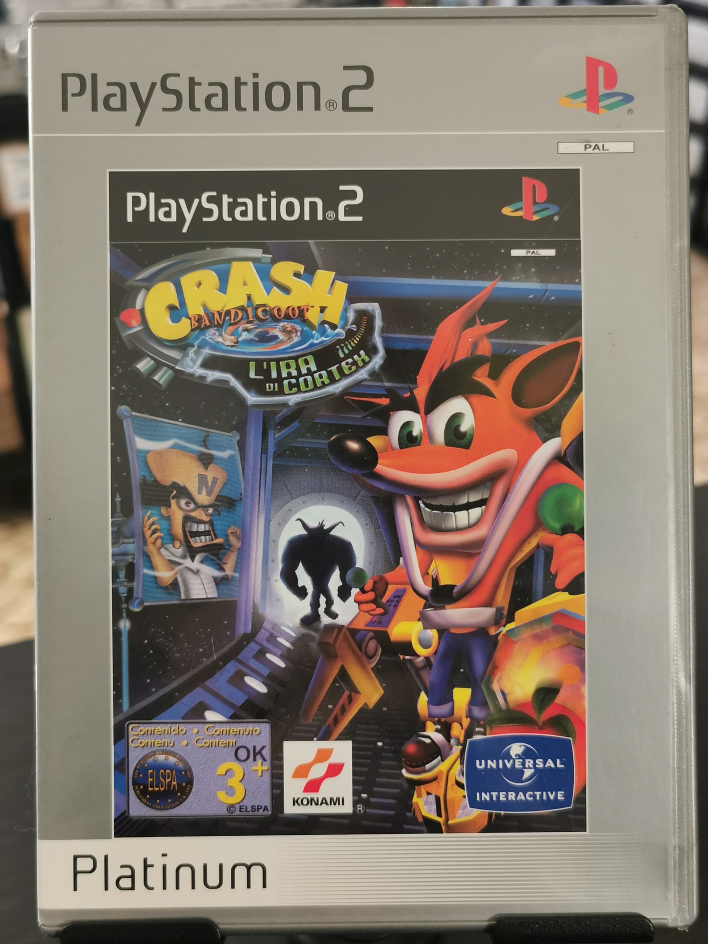Crash Bandicoot: L’Ira di Cortex (PS2) - Platinum *No manuale