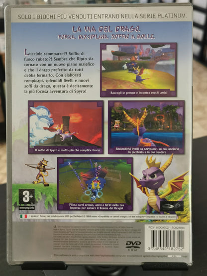 Spyro: Enter the Dragonfly (PS2) - Platinum *No manuale