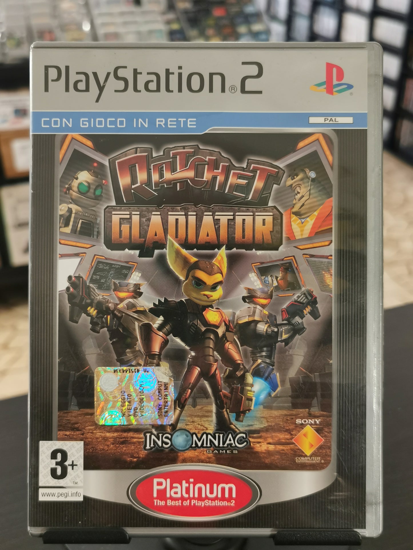 Ratchet: Gladiator (PS2) - Platinum *No manuale