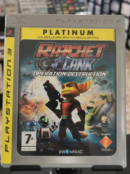 Ratchet & Clank: Operation Destruction (PS3) - Platinum *No manuale