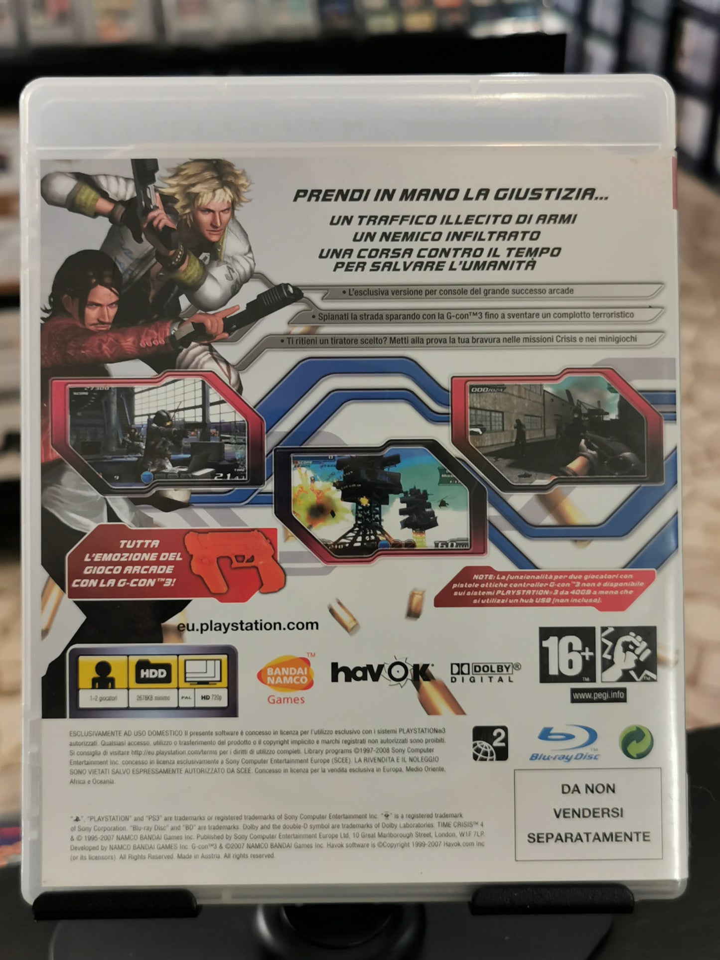 Time Crisis 4 (PS3) *No manuale