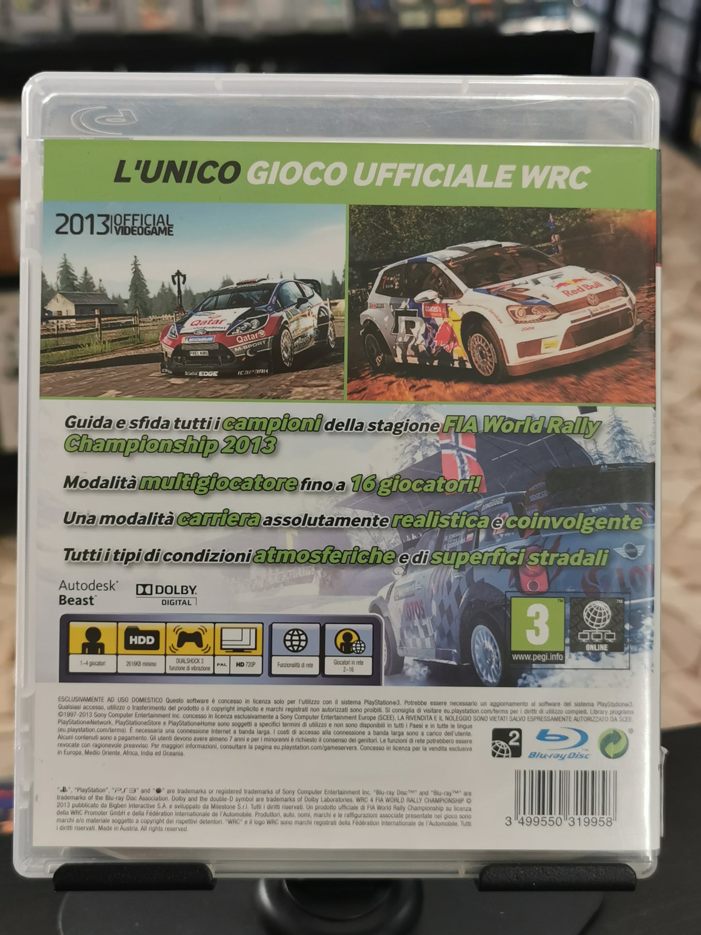 WRC 4: FIA World Rally Championship (PS3)