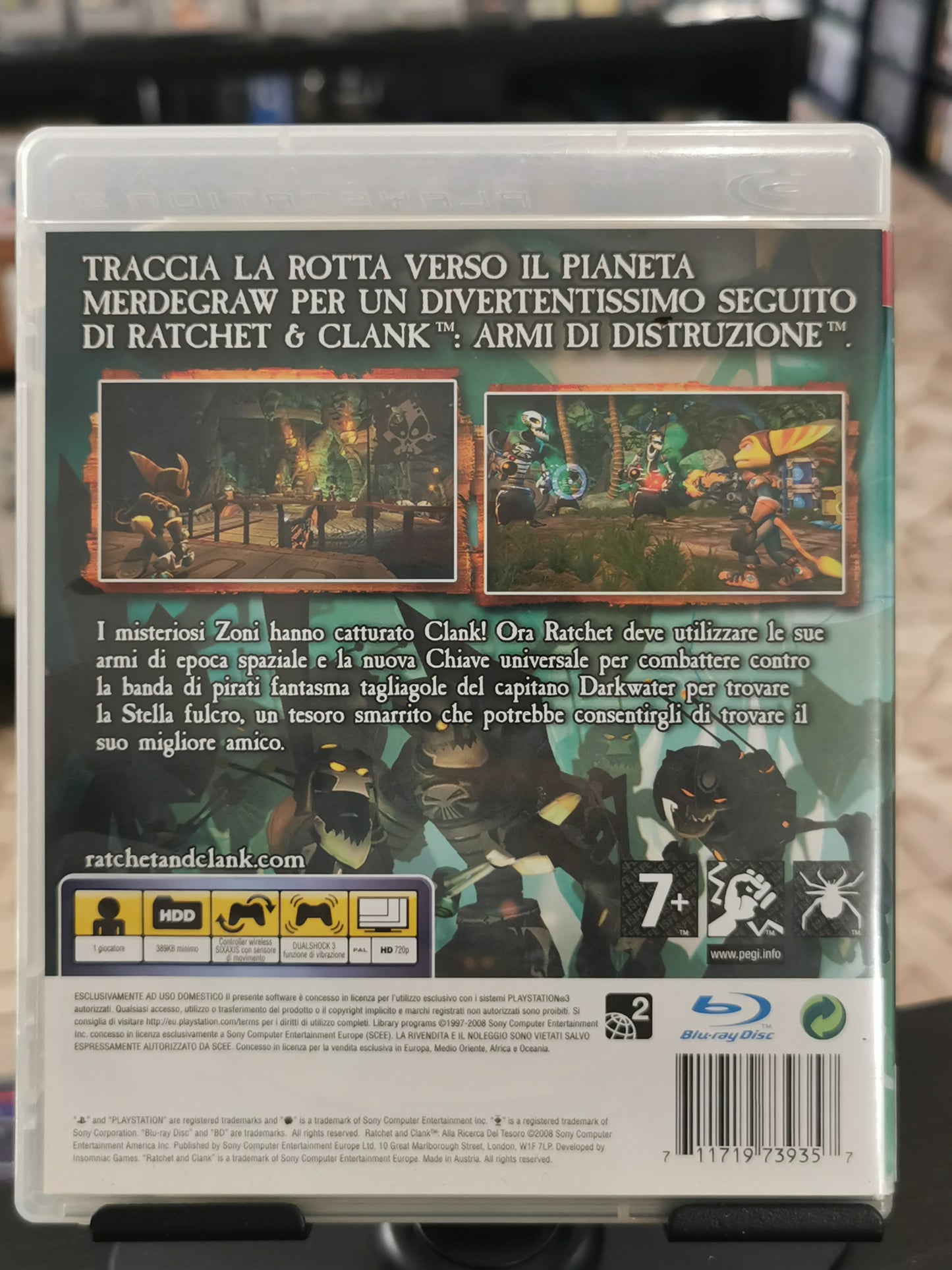 Ratchet & Clank: Alla Ricerca del Tesoro (PS3) *No manuale