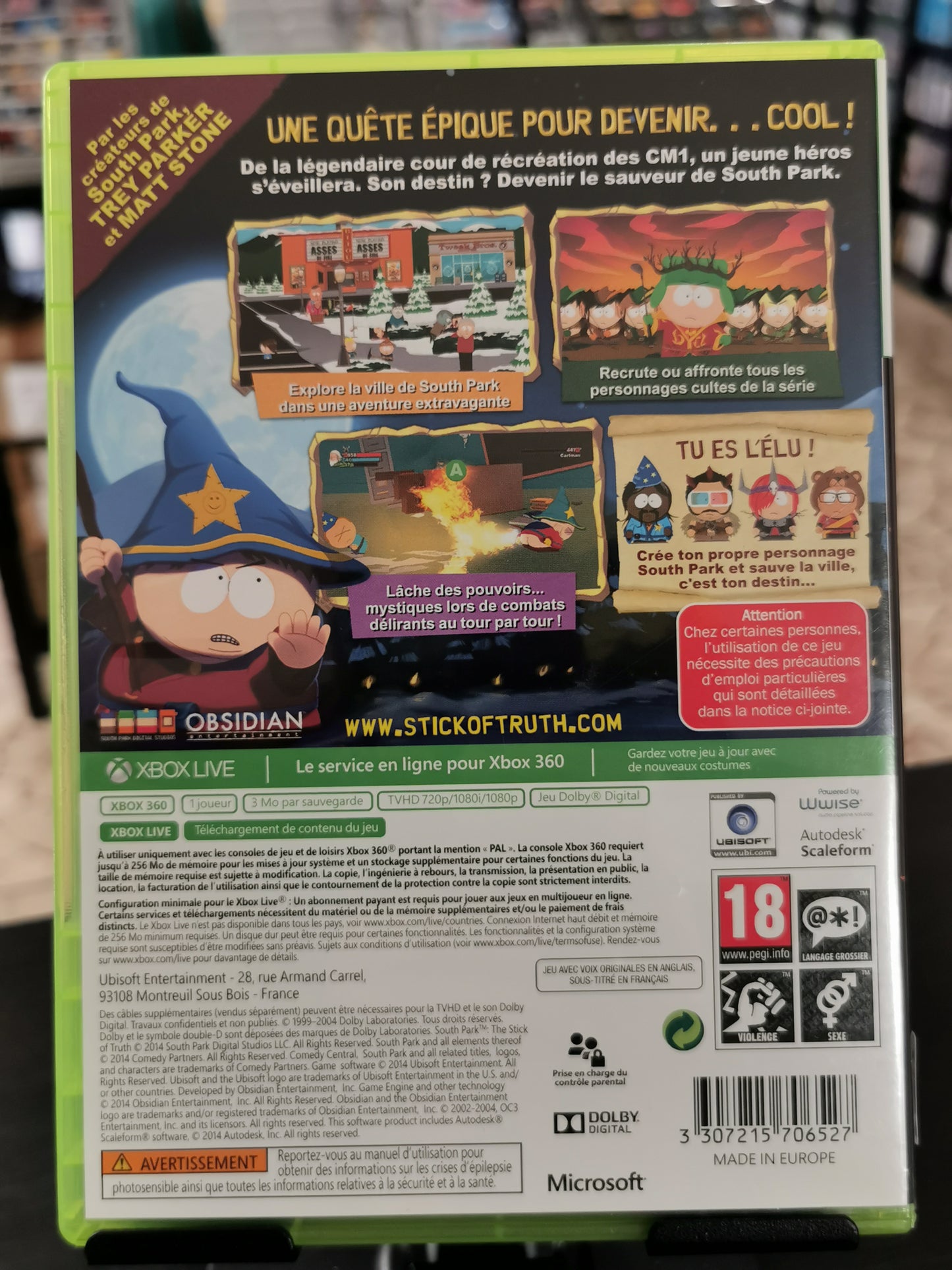 South Park: Le Bâton de la Vérité (Xbox 360)