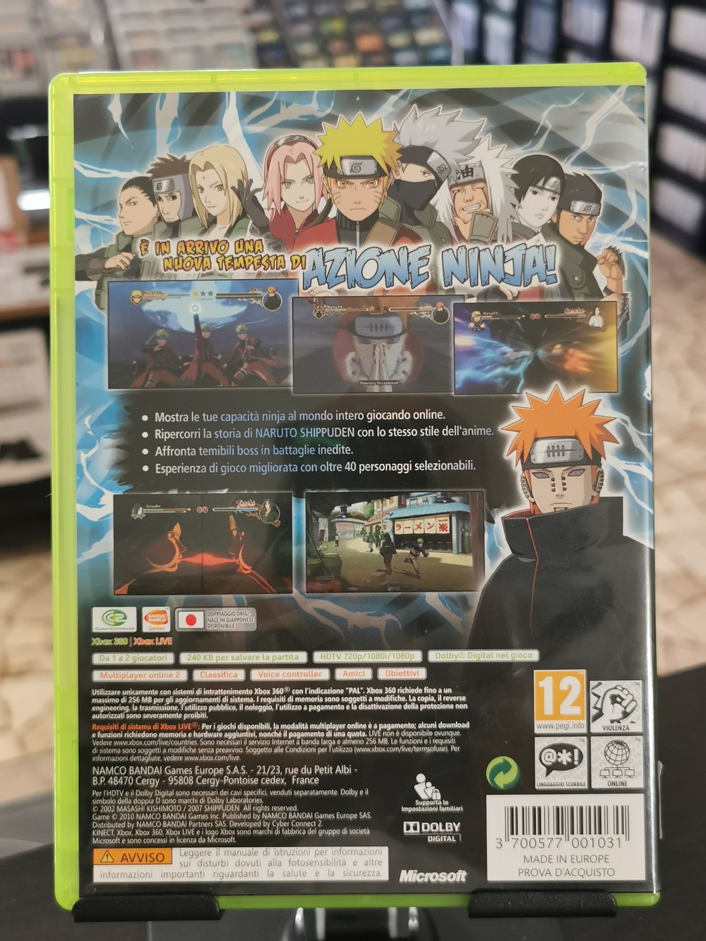 Naruto Shippuden: Ultimate Ninja Storm 2 (Xbox 360)