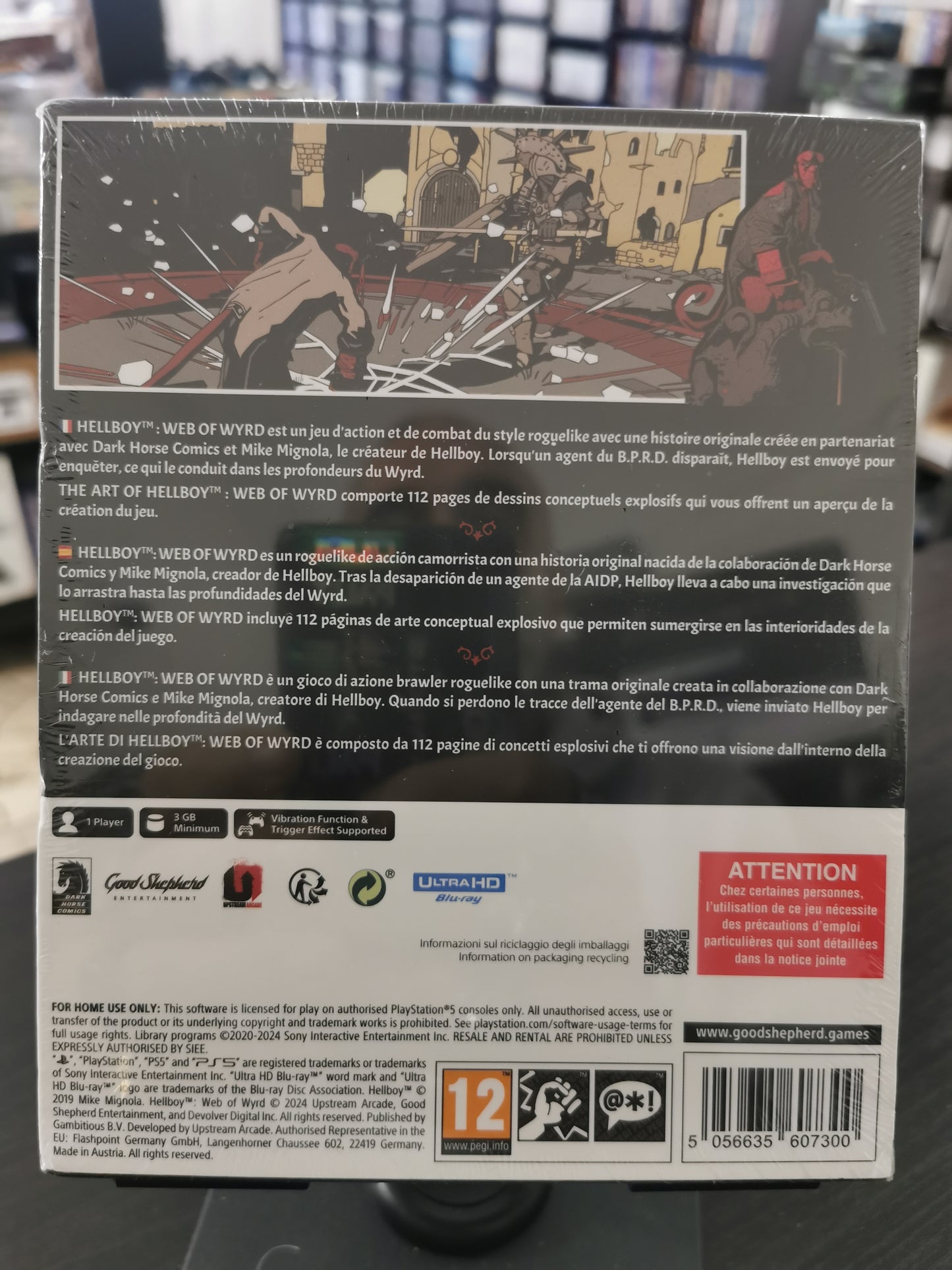 Hellboy: Web of Wyrd – Collector’s Edition (PS5) *Nuovo
