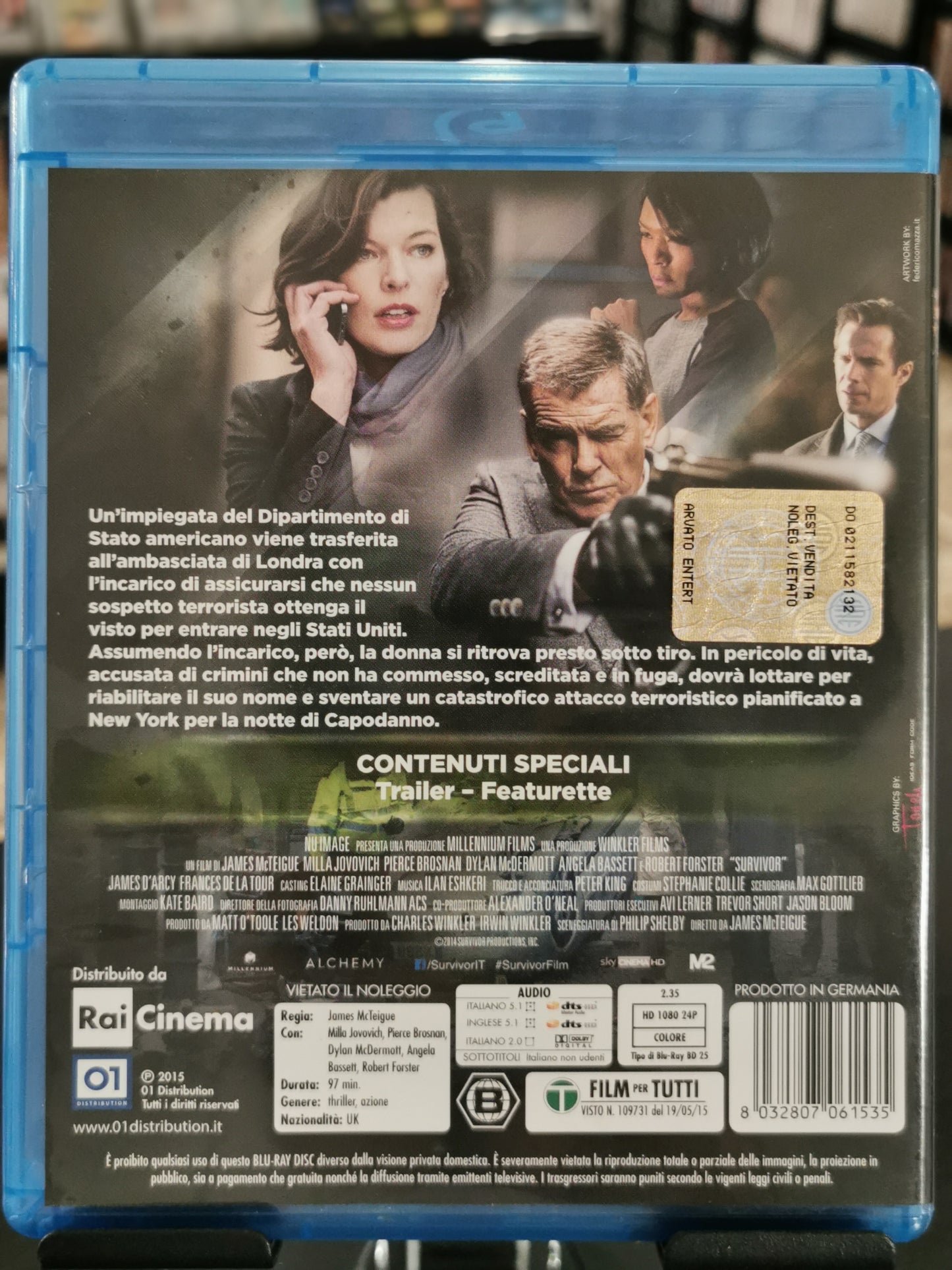 Survivor (Blu-ray)