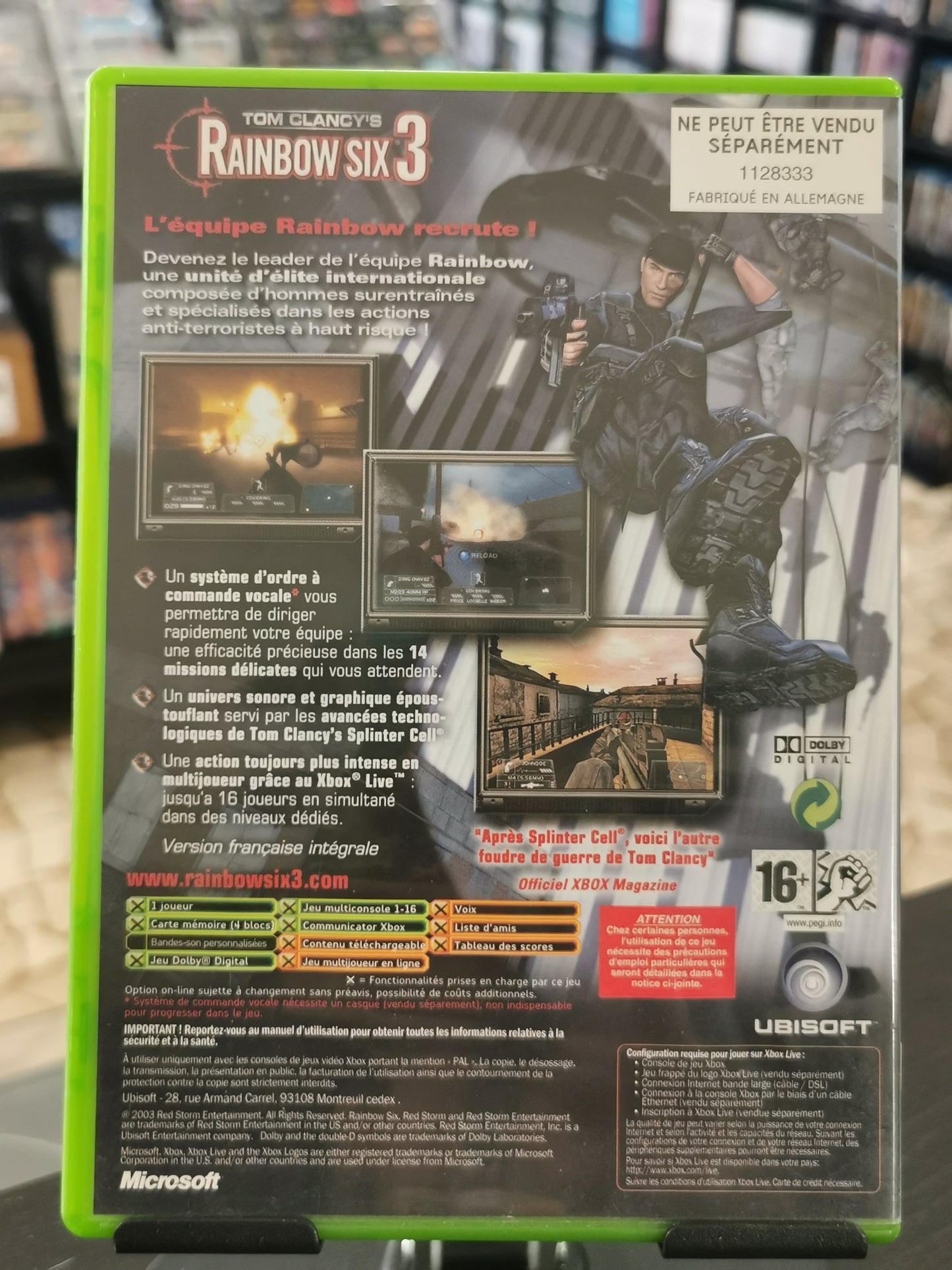 Tom Clancy’s Rainbow Six 3 (Xbox)