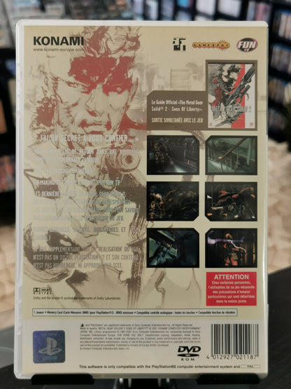 Metal Gear Solid 2: Sons of Liberty (PS2) - ENG
