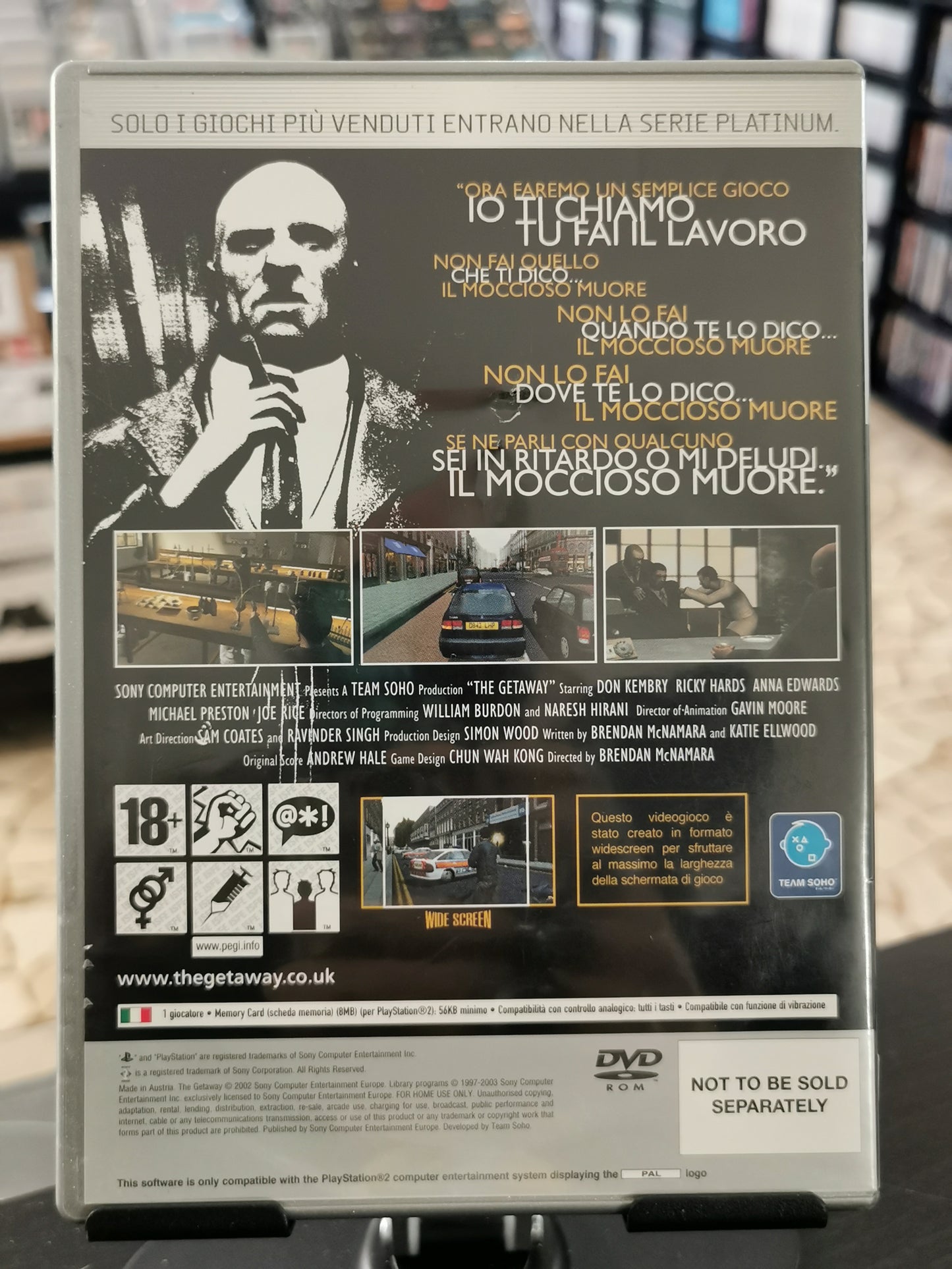 The Getaway (PS2) – Platinum