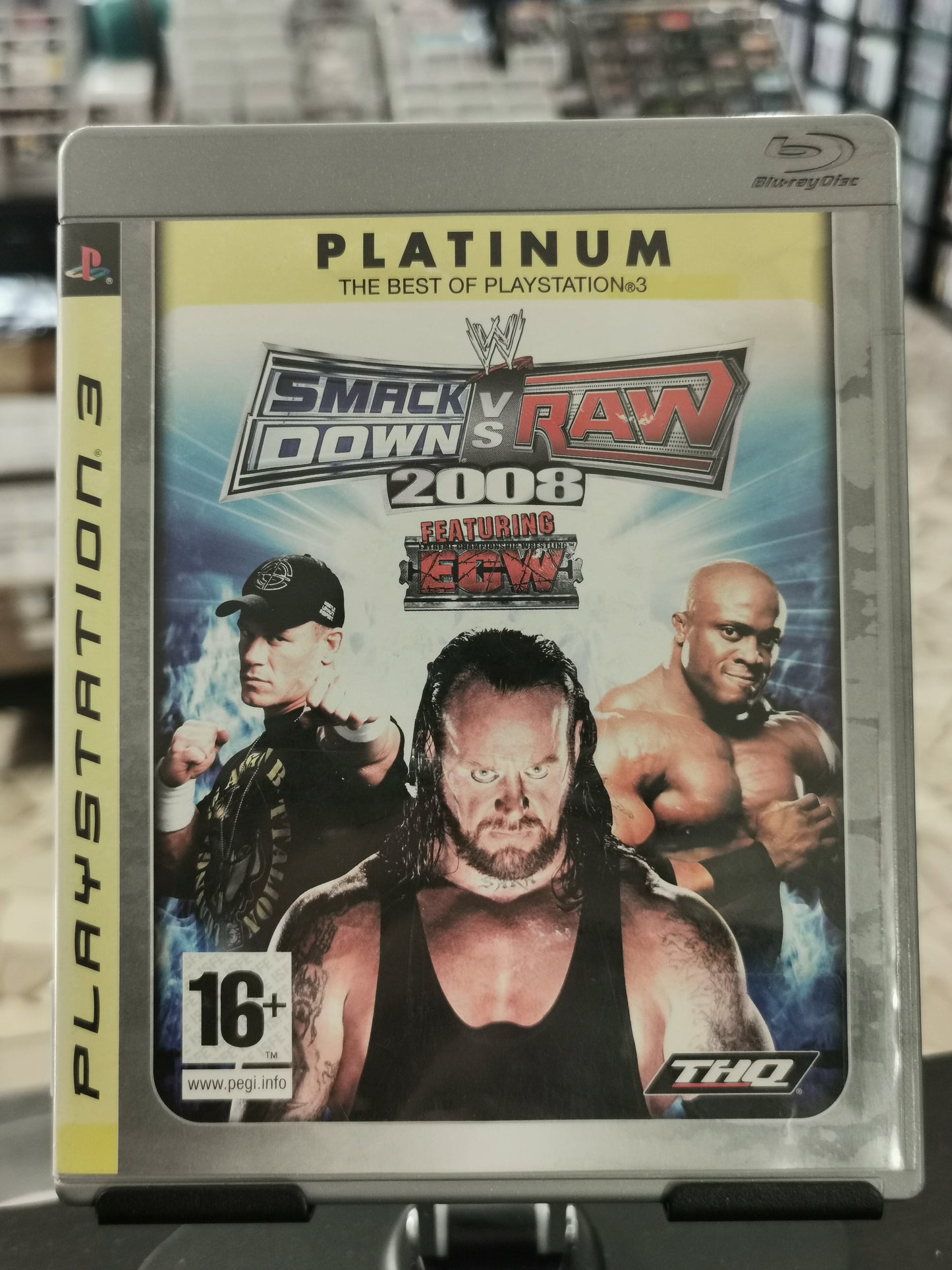 WWE SmackDown vs. Raw 2008 (PS3) – Platinum