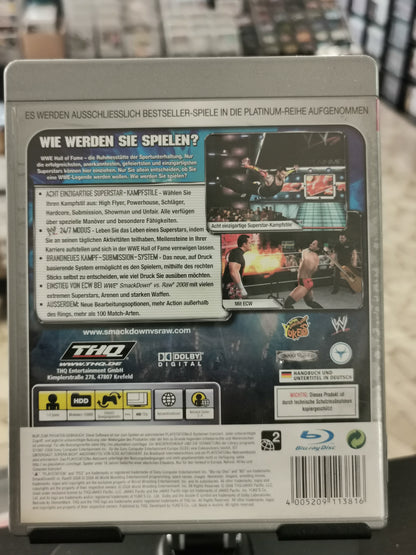WWE SmackDown vs. Raw 2008 (PS3) – Platinum