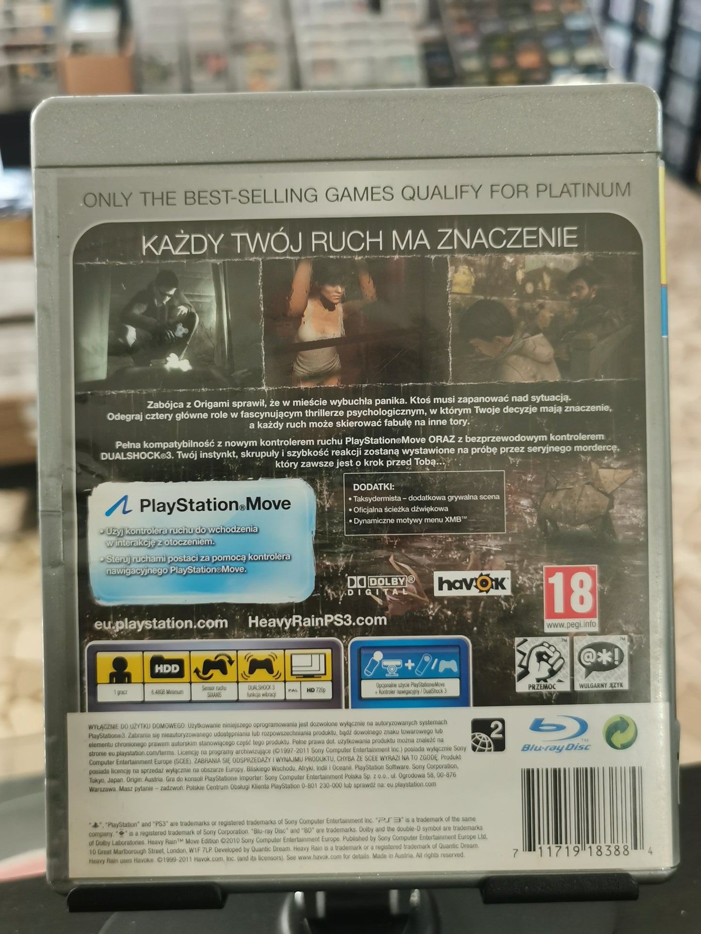 Heavy Rain - Move Edition (PS3) – Platinum
