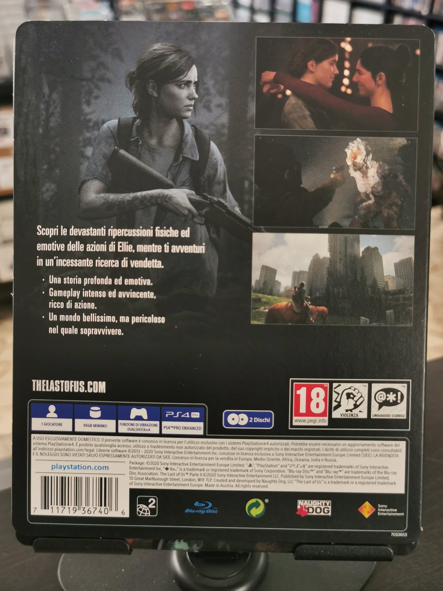 The Last of Us Parte II (PS4) – Steelbook in Edizione Limitata