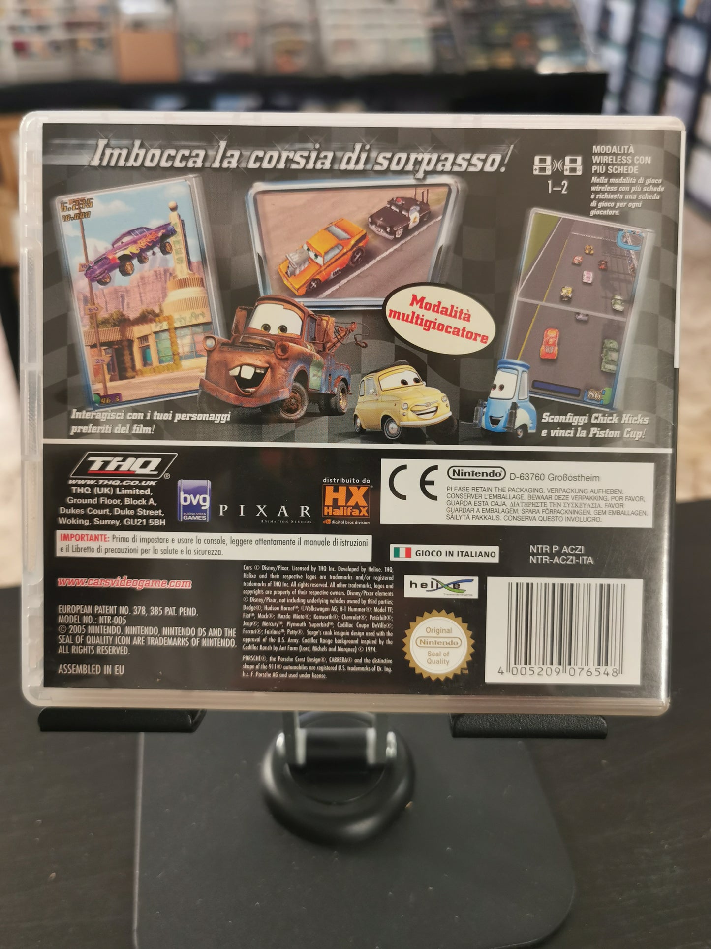 Cars – Motori Ruggenti (Nintendo DS) - No Manuale