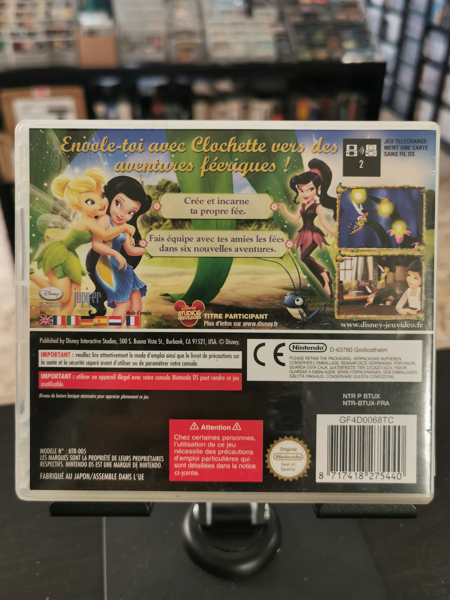 Clochette e l’Expédition Féérique (Nintendo DS) - No Manuale
