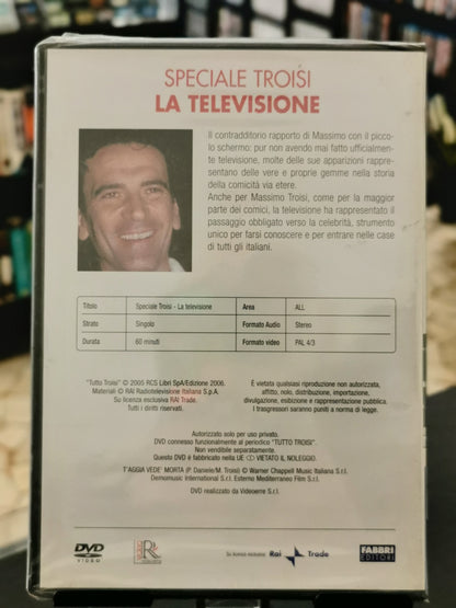 Tutto Troisi – Speciale Troisi: La televisione (DVD) – Nuovo e Sigillato