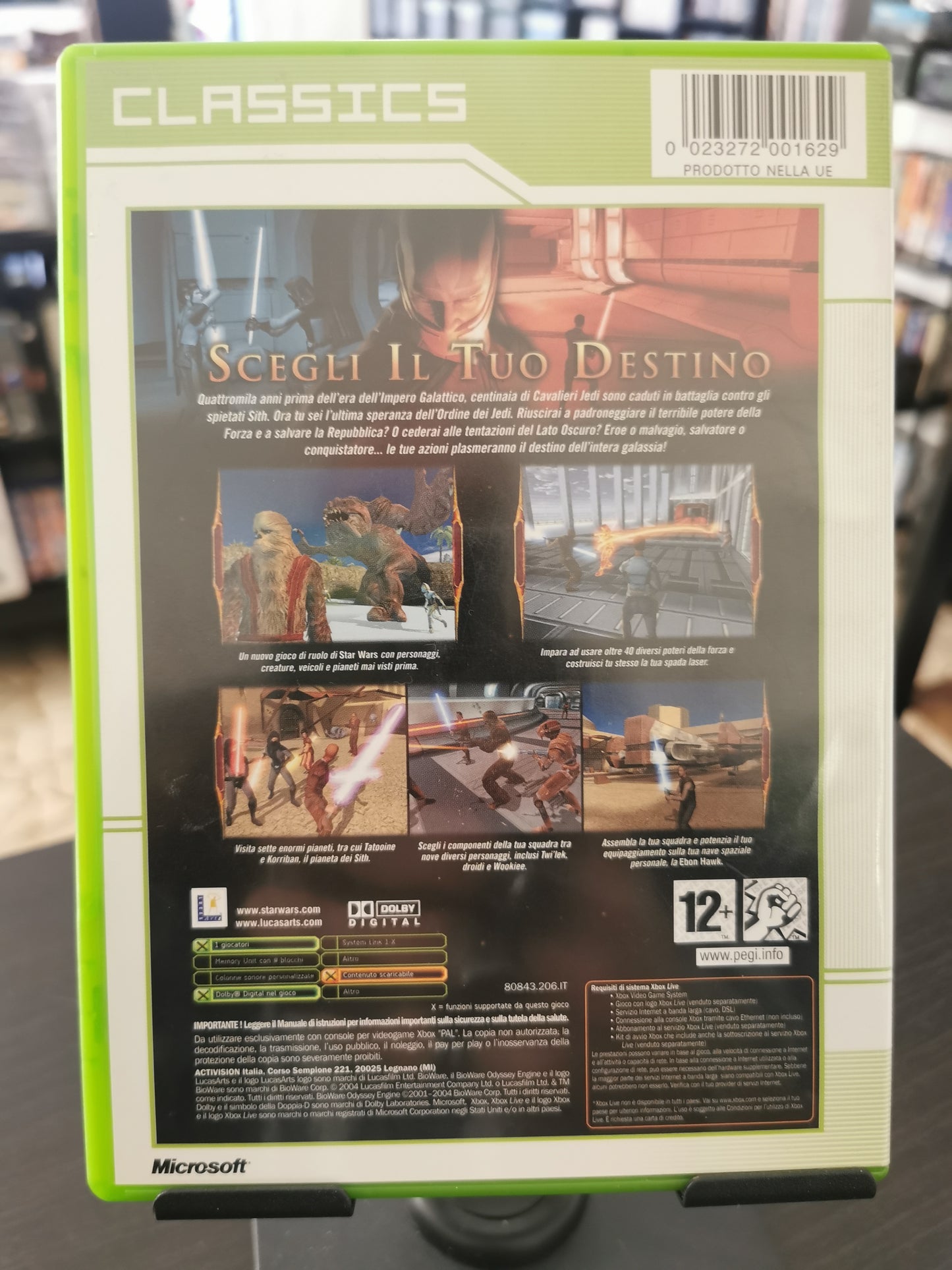 Star Wars: Knights of the Old Republic (Xbox) - Classics