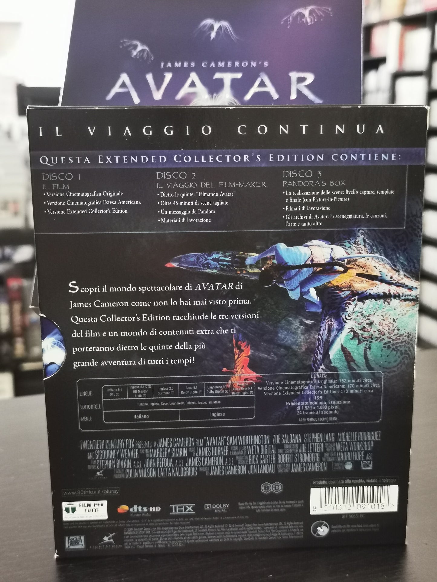 Avatar – Extended Blu-ray Collector’s Edition (Blu-ray)