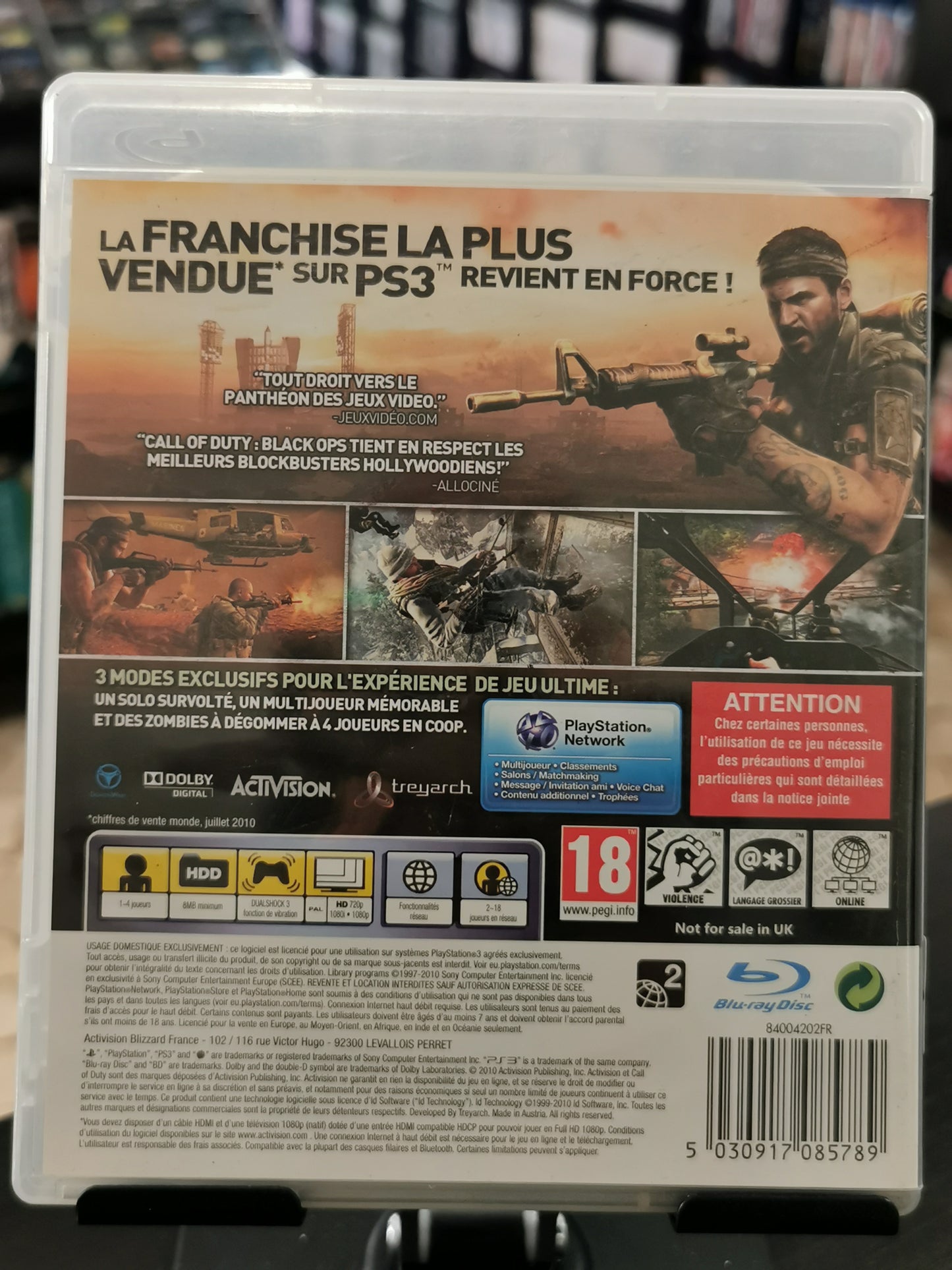 Call of Duty: Black Ops (PS3) - Fra/Ing
