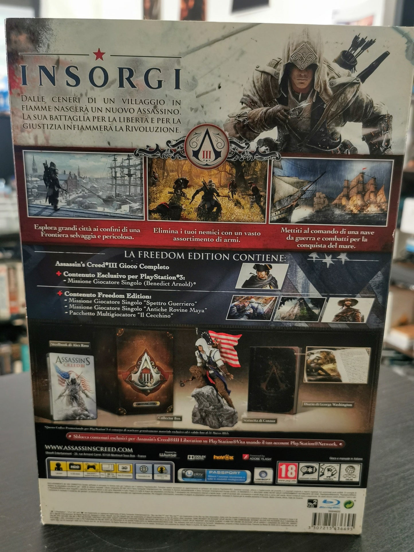 Assassin’s Creed III – Freedom Edition (PS3)