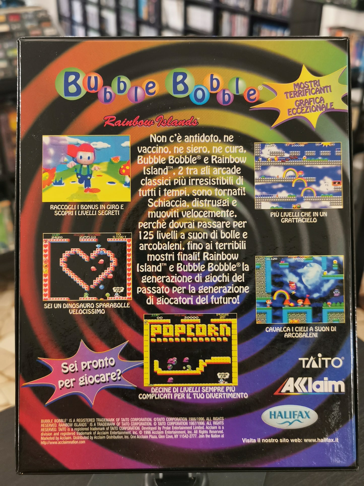 Bubble Bobble + Rainbow Islands (PC) Big Box