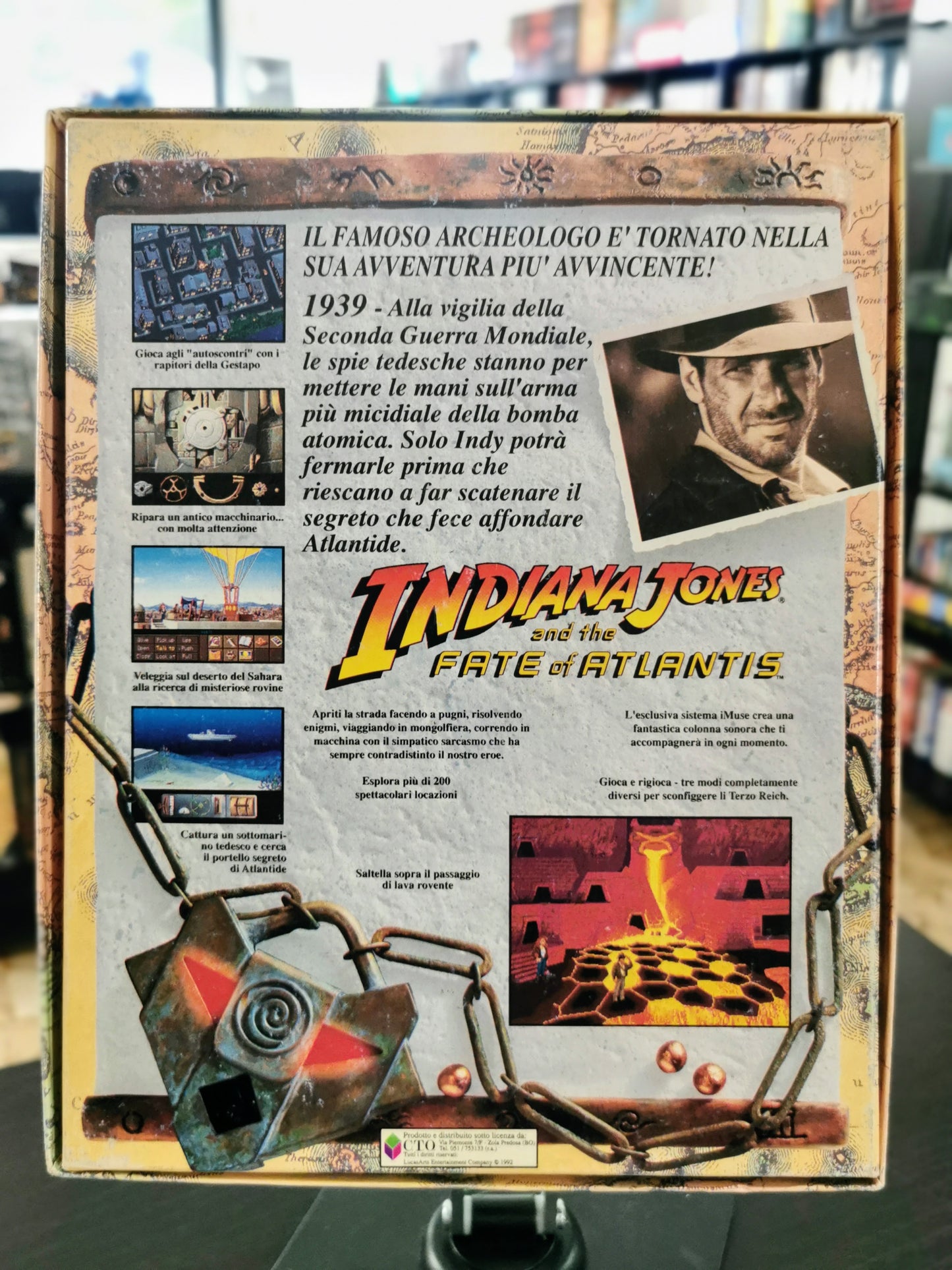 Indiana Jones and the Fate of Atlantis (PC) Big Box