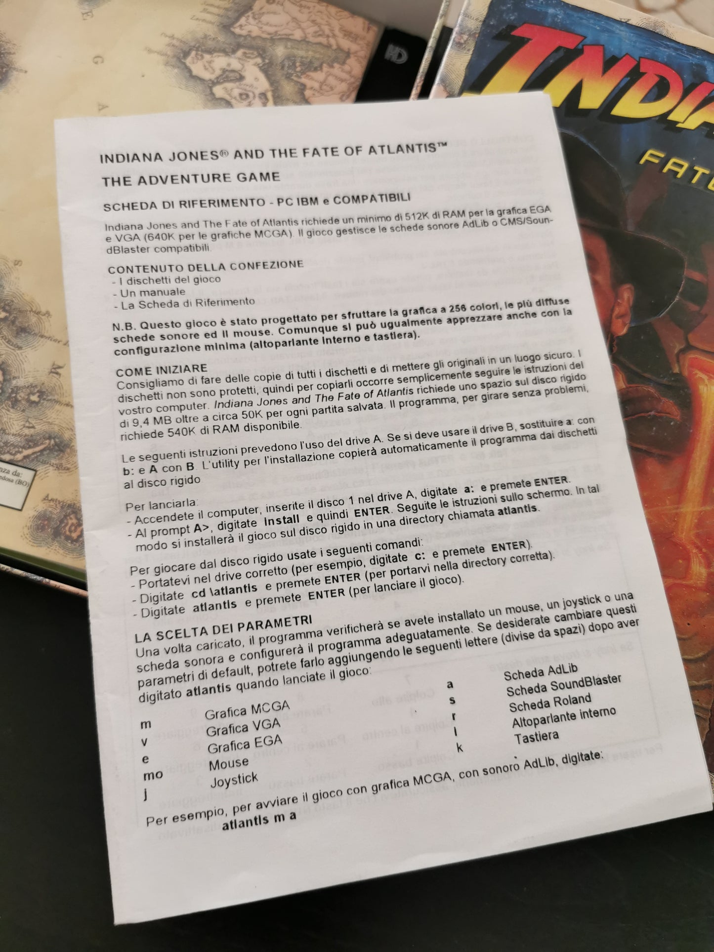 Indiana Jones and the Fate of Atlantis (PC) Big Box