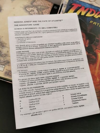 Indiana Jones and the Fate of Atlantis (PC) Big Box