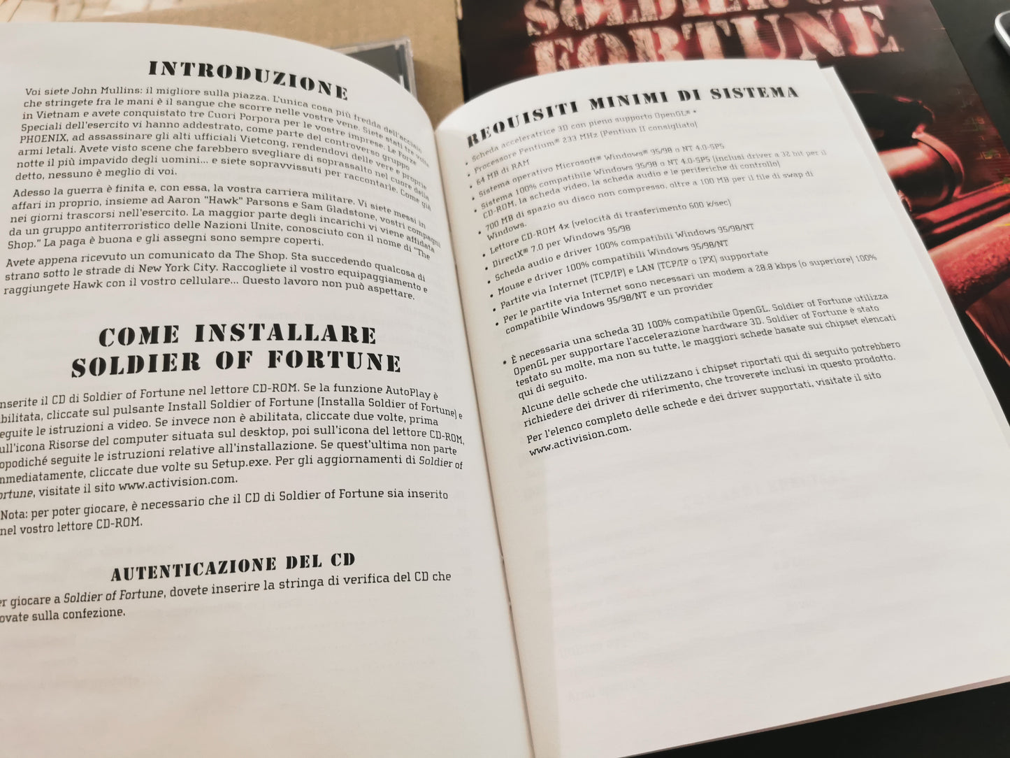 Soldier of Fortune (PC) Big Box