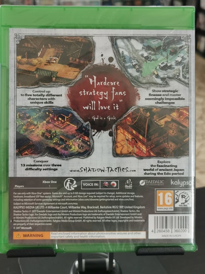 Shadow Tactics: Blades of the Shogun (Xbox One) *Nuovo