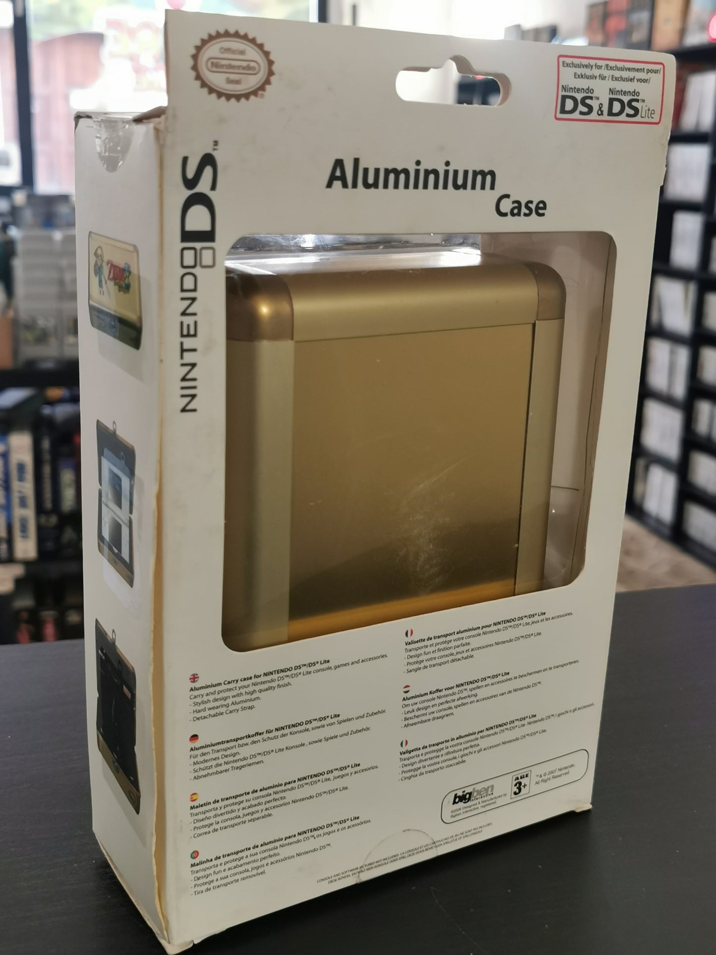 Aluminium Case – The Legend of Zelda: Phantom Hourglass (Nintendo DS)