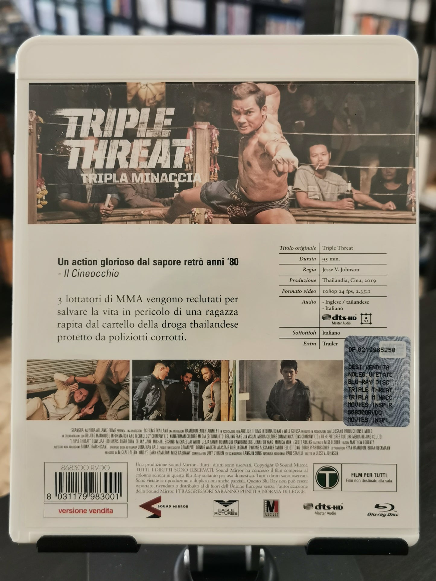 Triple Threat – Tripla Minaccia (Blu-ray)