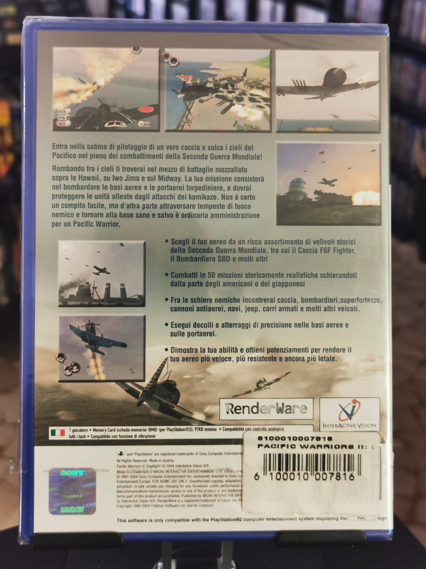 Pacific Warriors II – Dogfight (PS2) *Nuovo