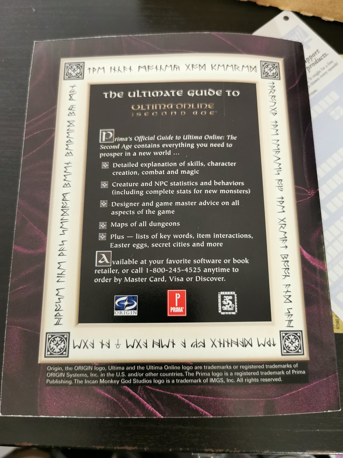 Ultima Online: The Second Age (PC) Big Box