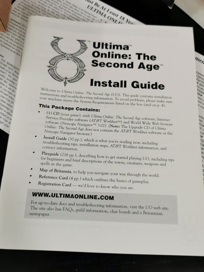 Ultima Online: The Second Age (PC) Big Box