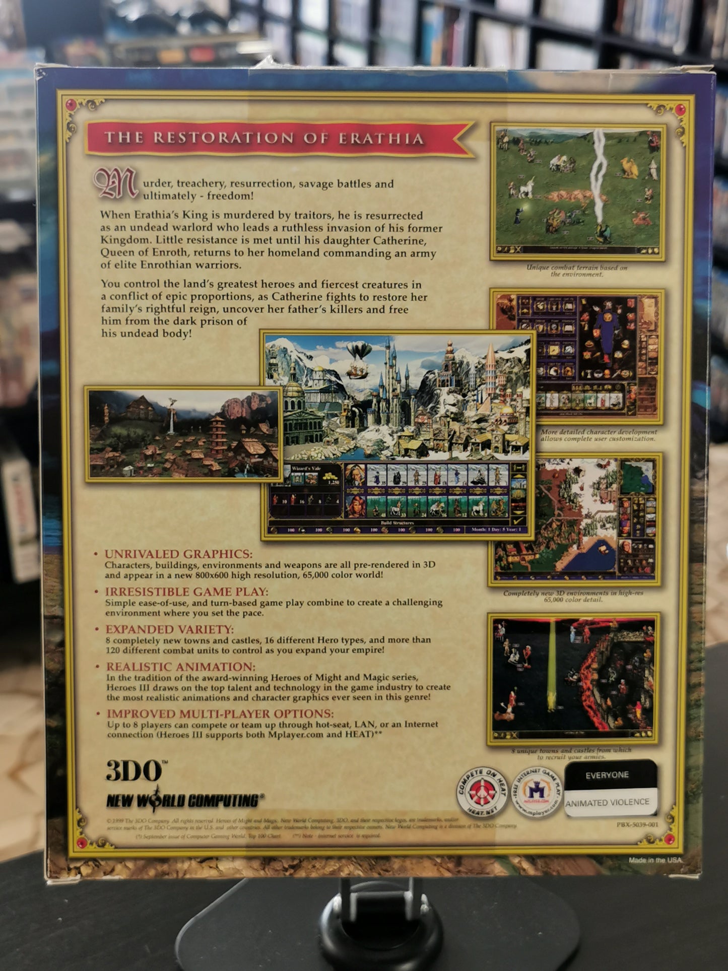 Heroes of Might and Magic III (PC) Big Box