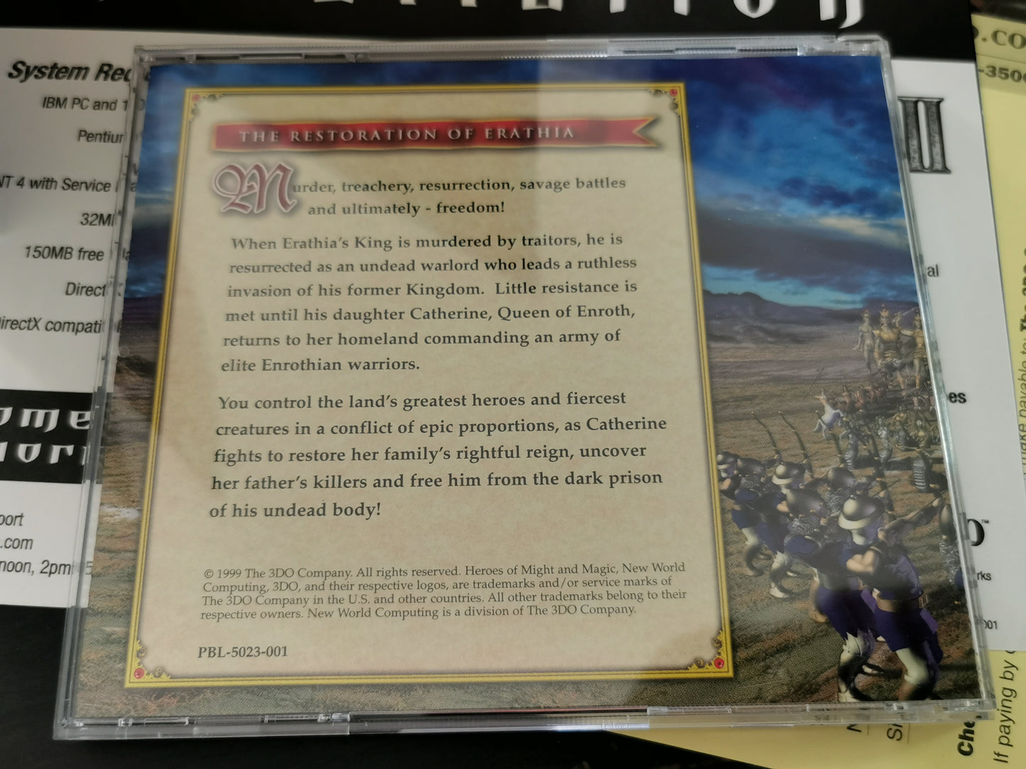 Heroes of Might and Magic III (PC) Big Box