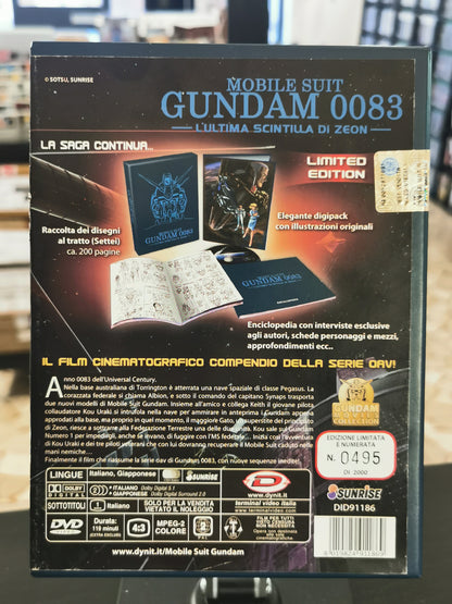 Mobile Suit Gundam 0083 – L’ultima scintilla di Zeon (DVD) – Limited Edition Numerata
